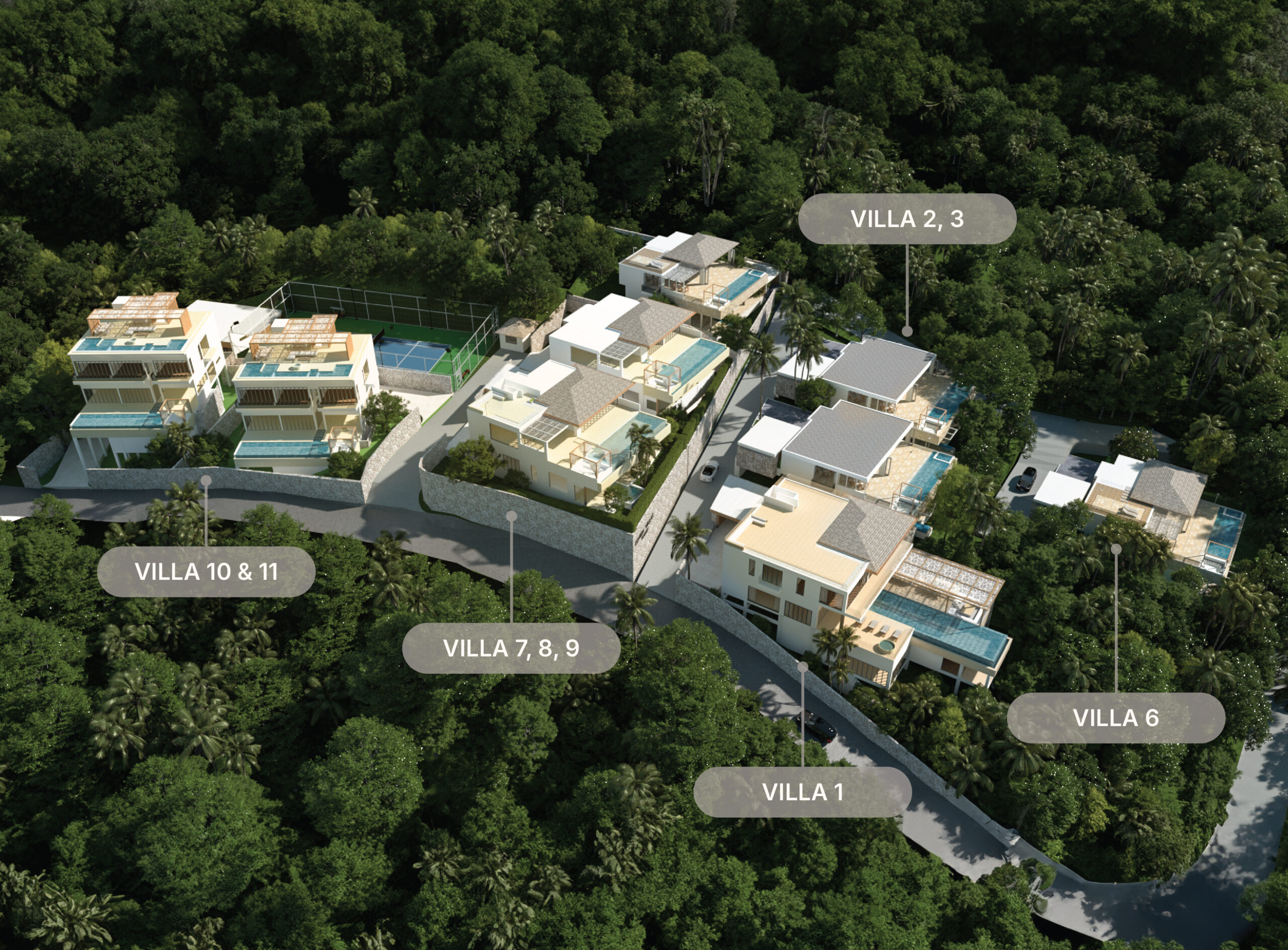 Cohiba_Bird eye view with plot number