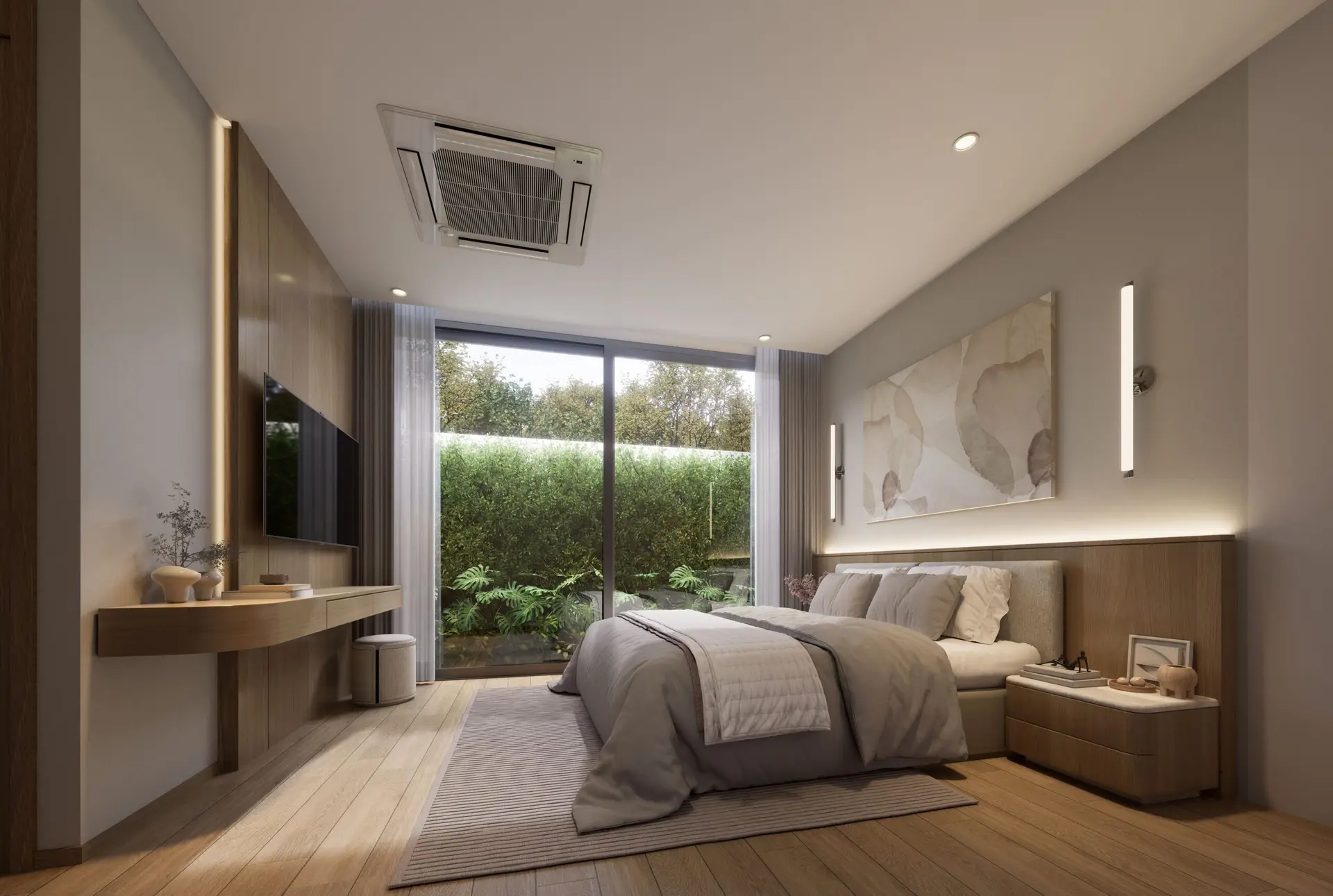 5.Bedroom3 - Monstera