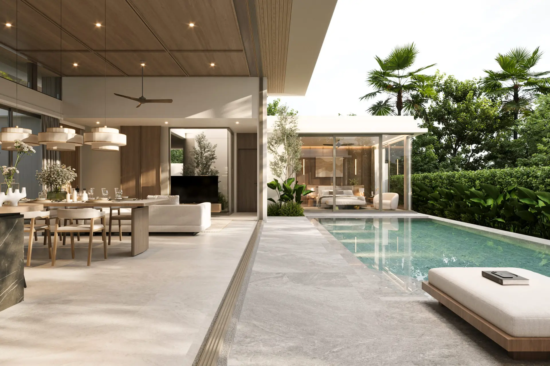 5.Pool View - Monstera
