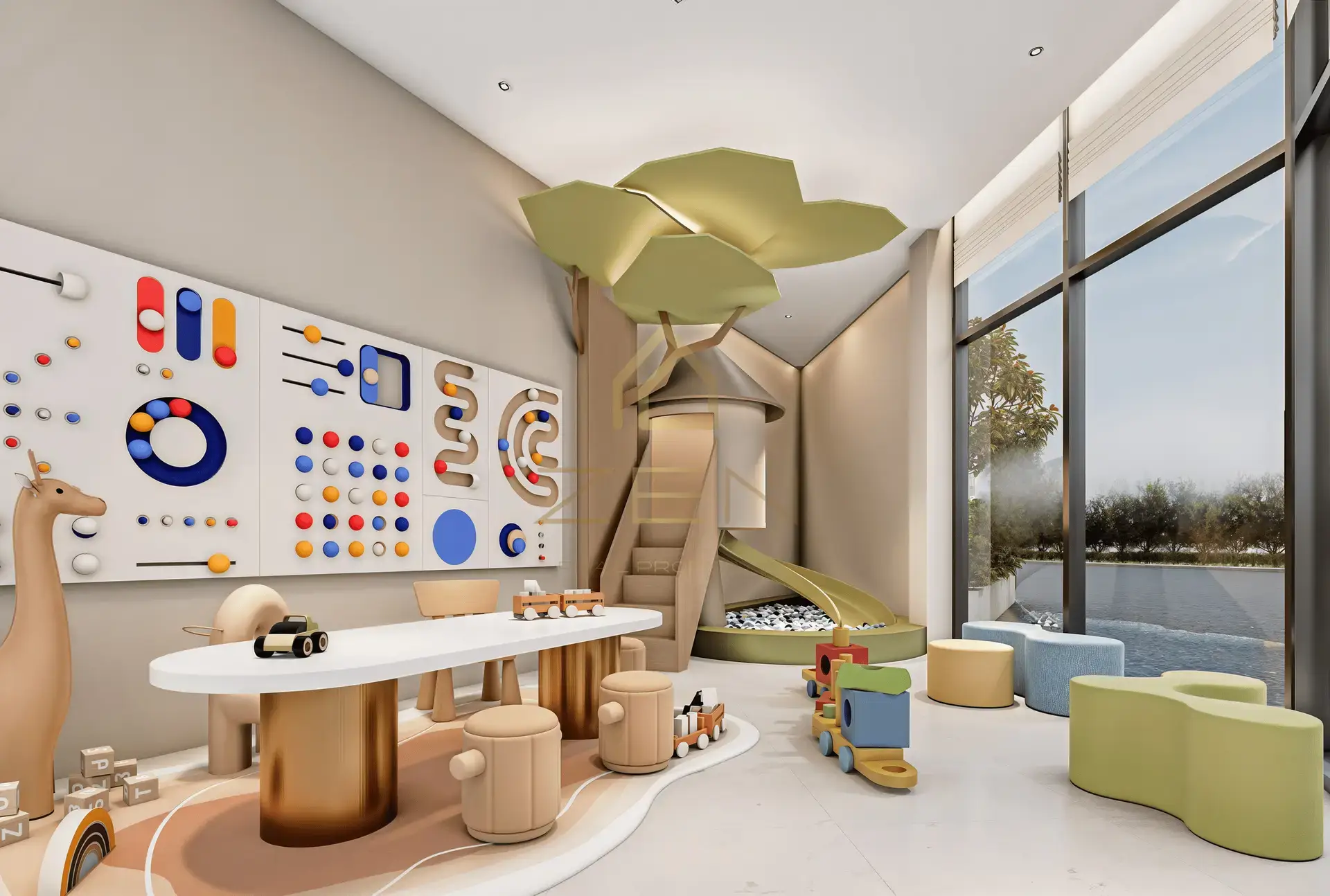 Children_s playroom_Детская игровая комната