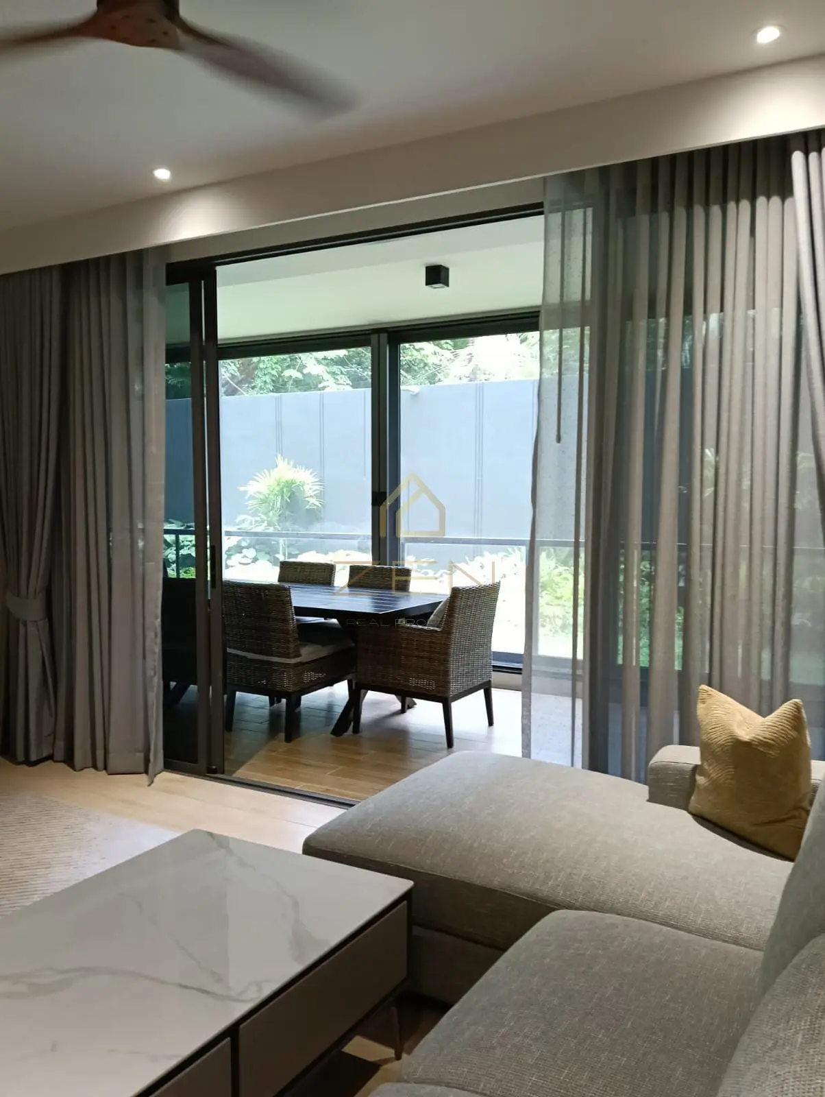 FROM LIVING FACE BALCONY