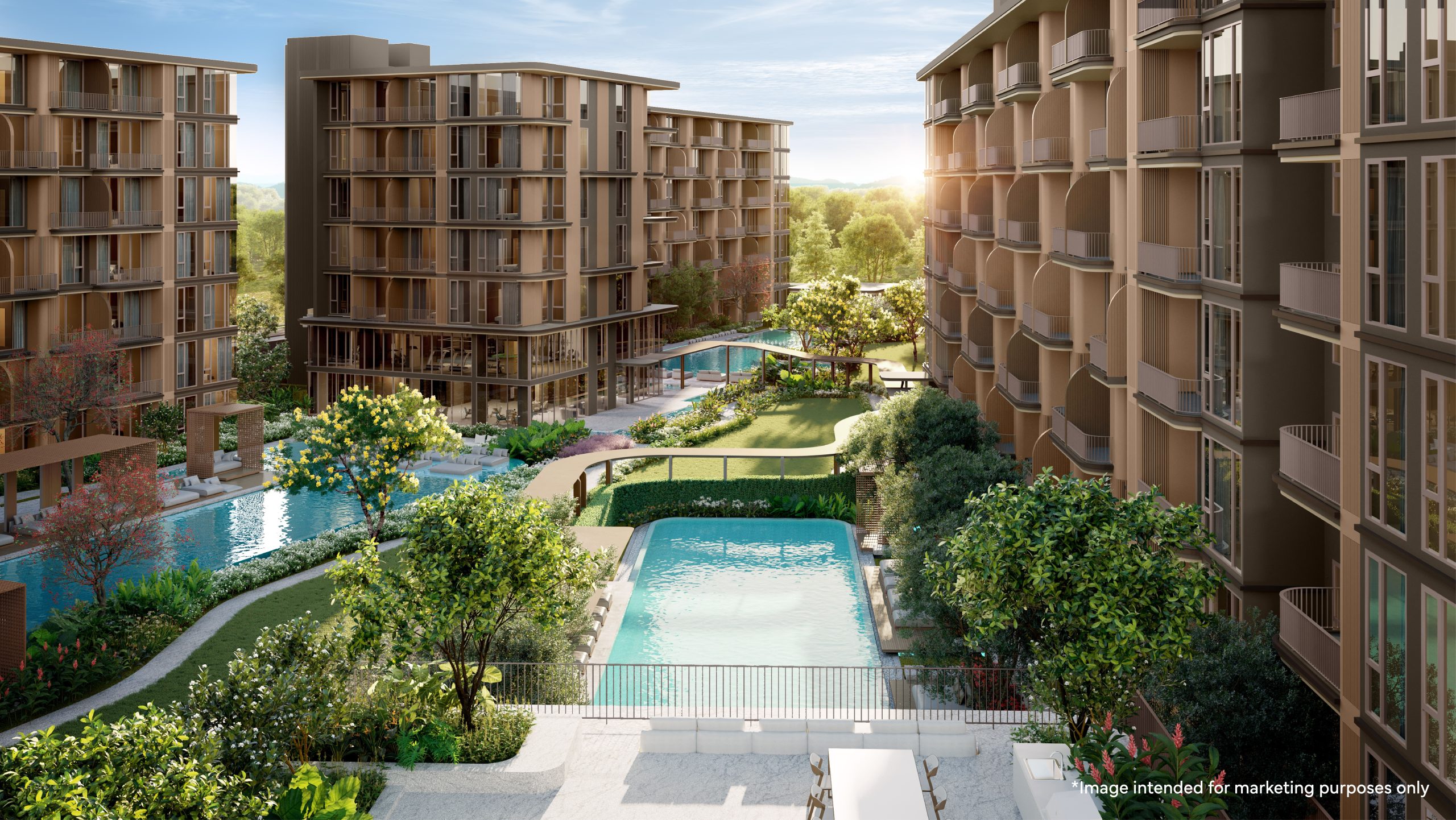 PEYLAA_Internal Courtyard from above lobby