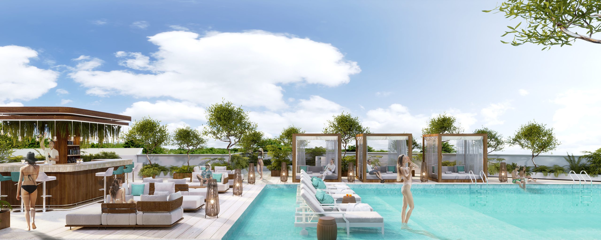 ROOFTOP POOL - THE ZERO BANG TAO