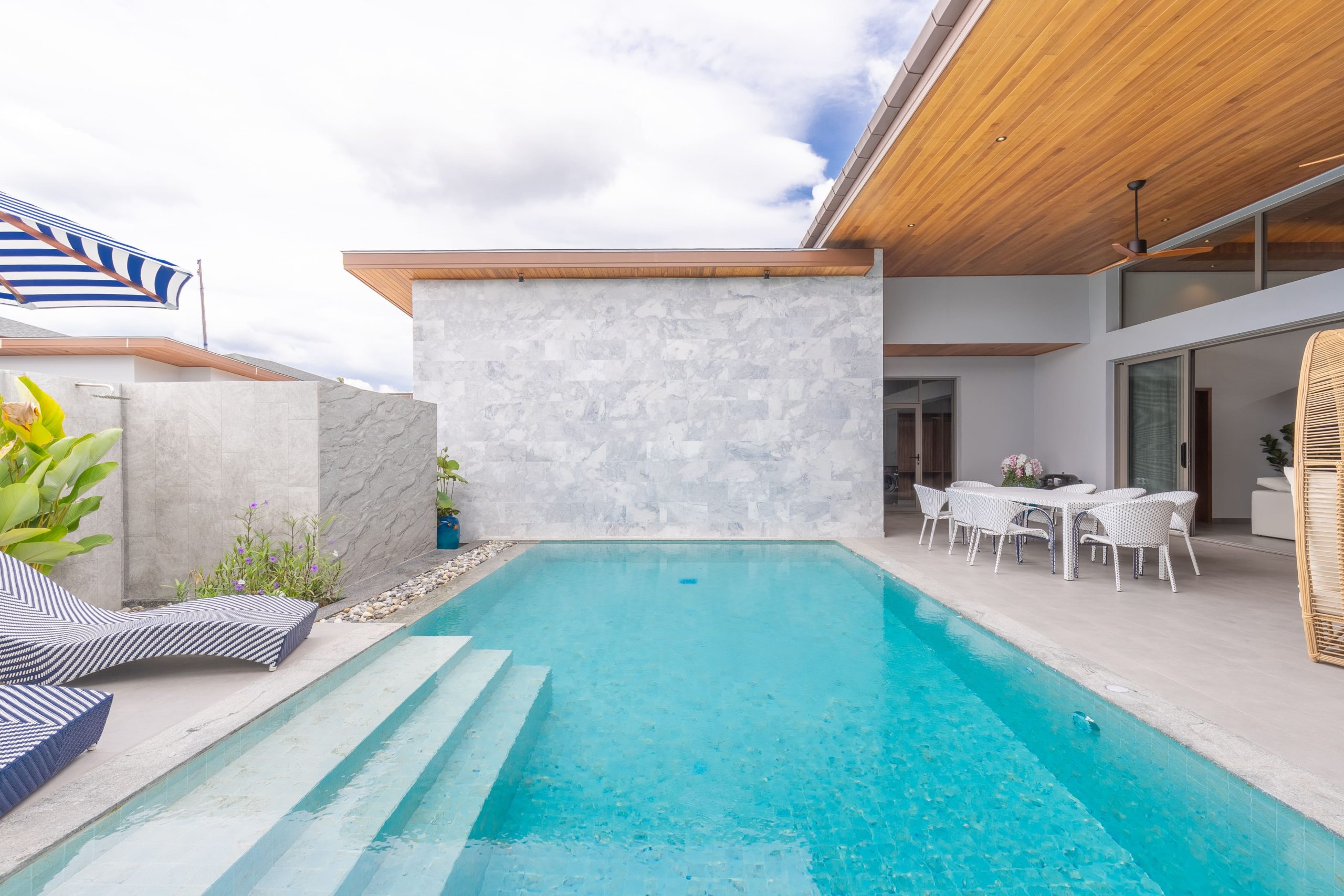 S villa I -5 Pool terrace