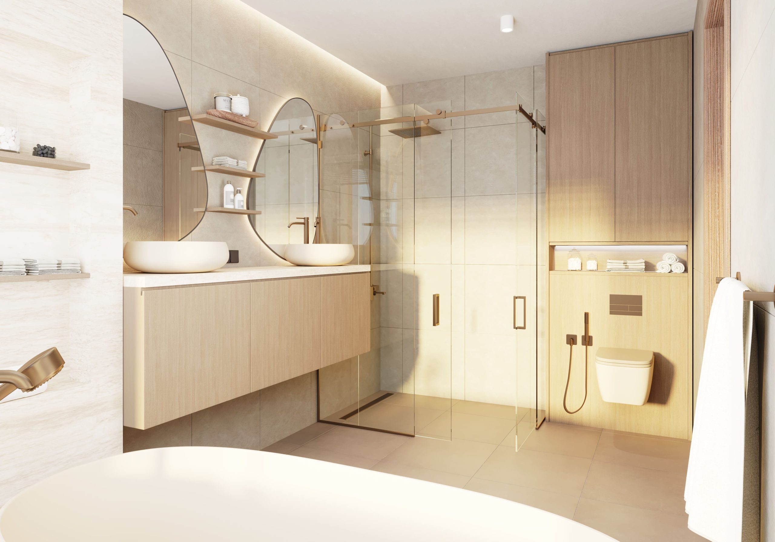Azure_Japandi_Still_Master bathroom