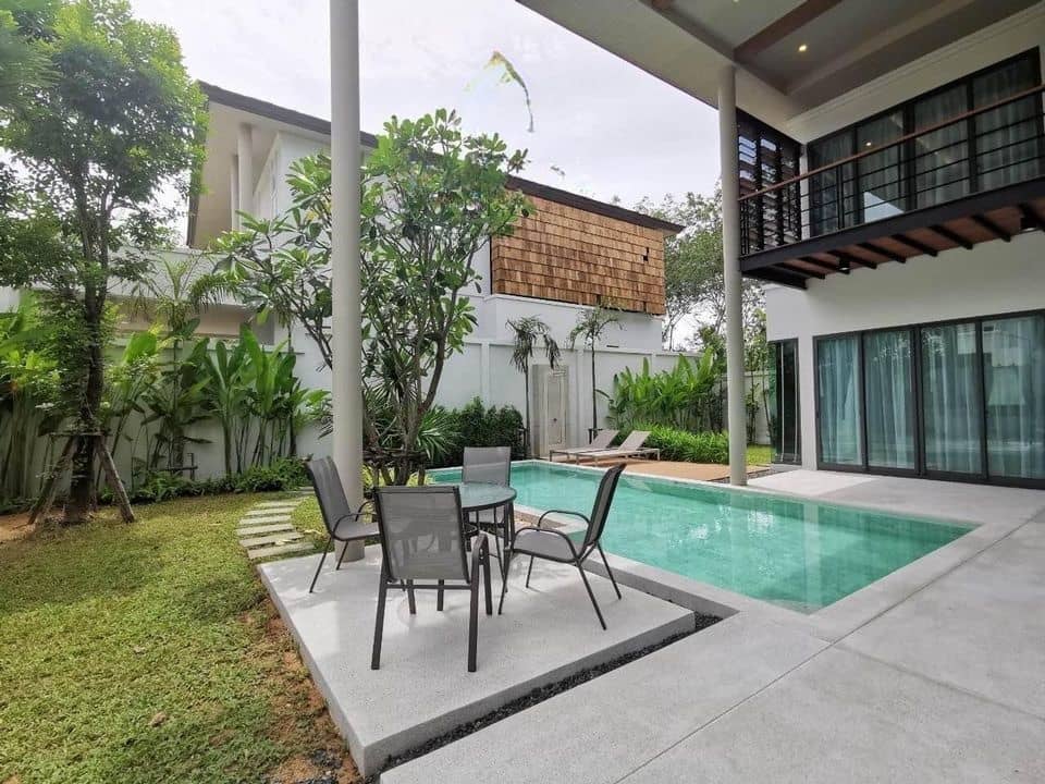 Private 3 Bedroom Pool Villa in Pasak, Cherngthalay for Rent