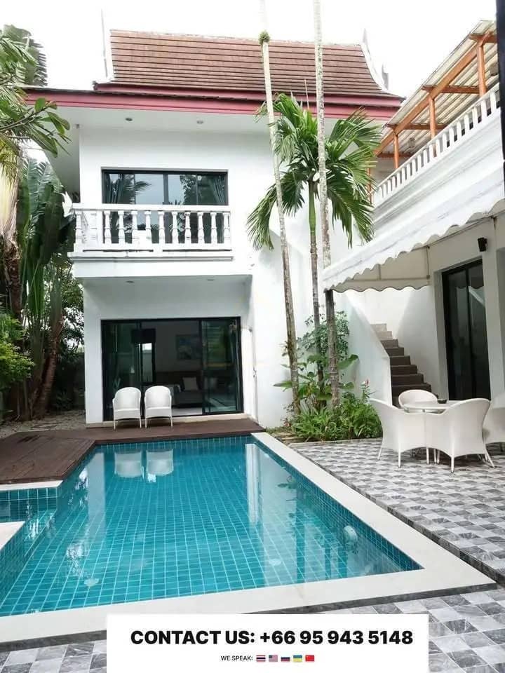 Private 4 Bedroom Pool Villa in Bang Tao for Sale