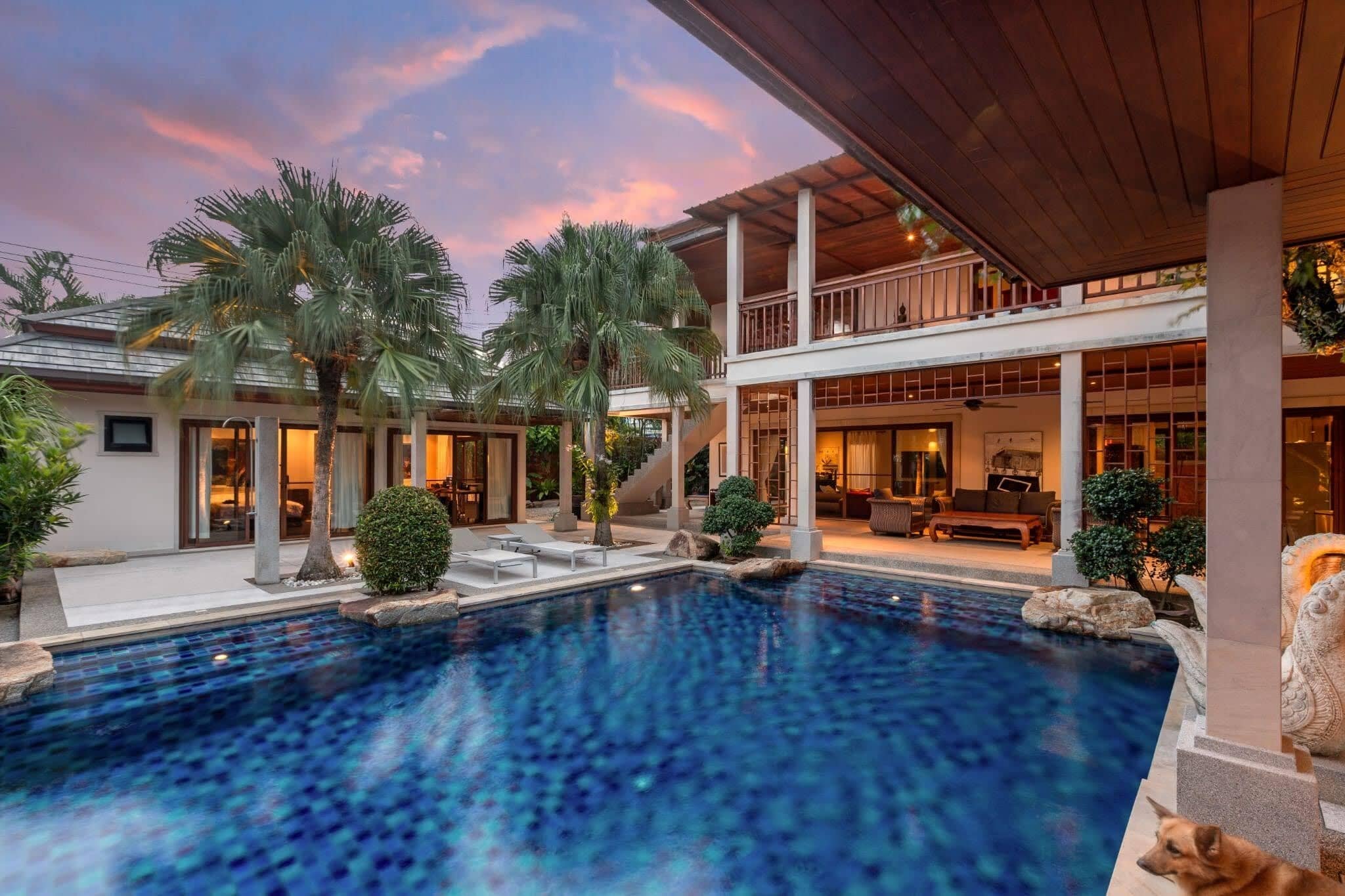 Private 5 Bedroom Pool Villa in Rawai for Sale
