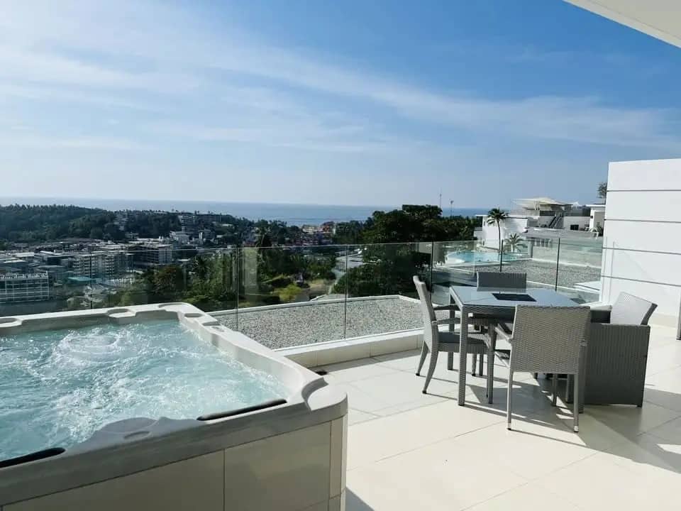 Private 2 Bedroom Sea View Villa in Kata for Sale, Kata, Phuket