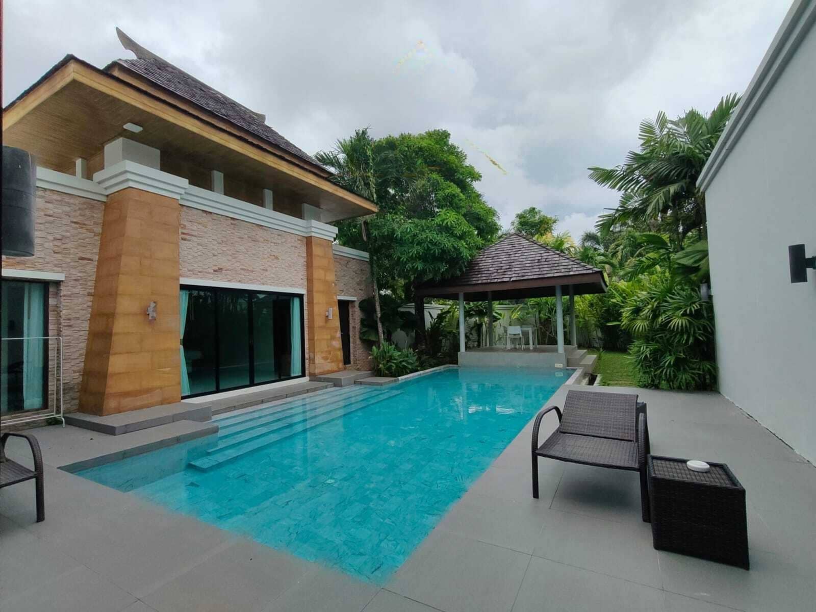 Modern 3-Bedrooms Private Pool in Bangtao for Rent, Bang Tao, Phuket