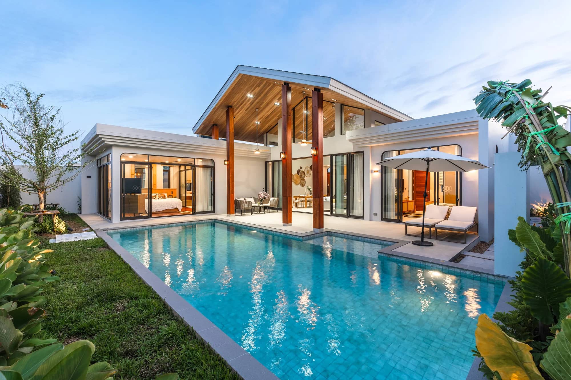 Rungtiva Private Pool Villas 3 Bedroom Pool Villa in Thalang for Sale, Thalang, Phuket