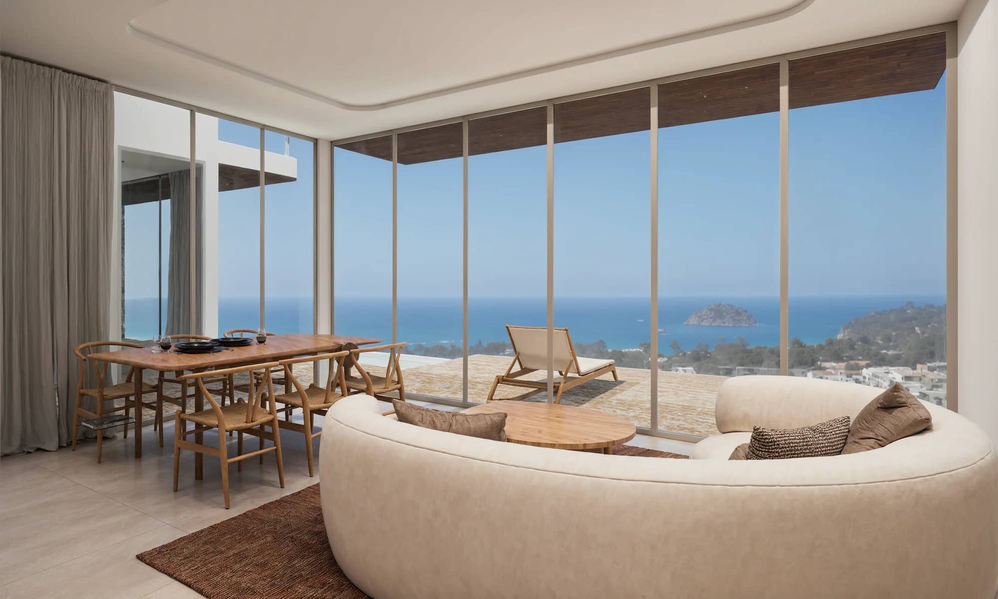 Panorama Kata Ocean View Villas 3 Bedroom Sea View Villa in Karon for Sale, Karon, Phuket