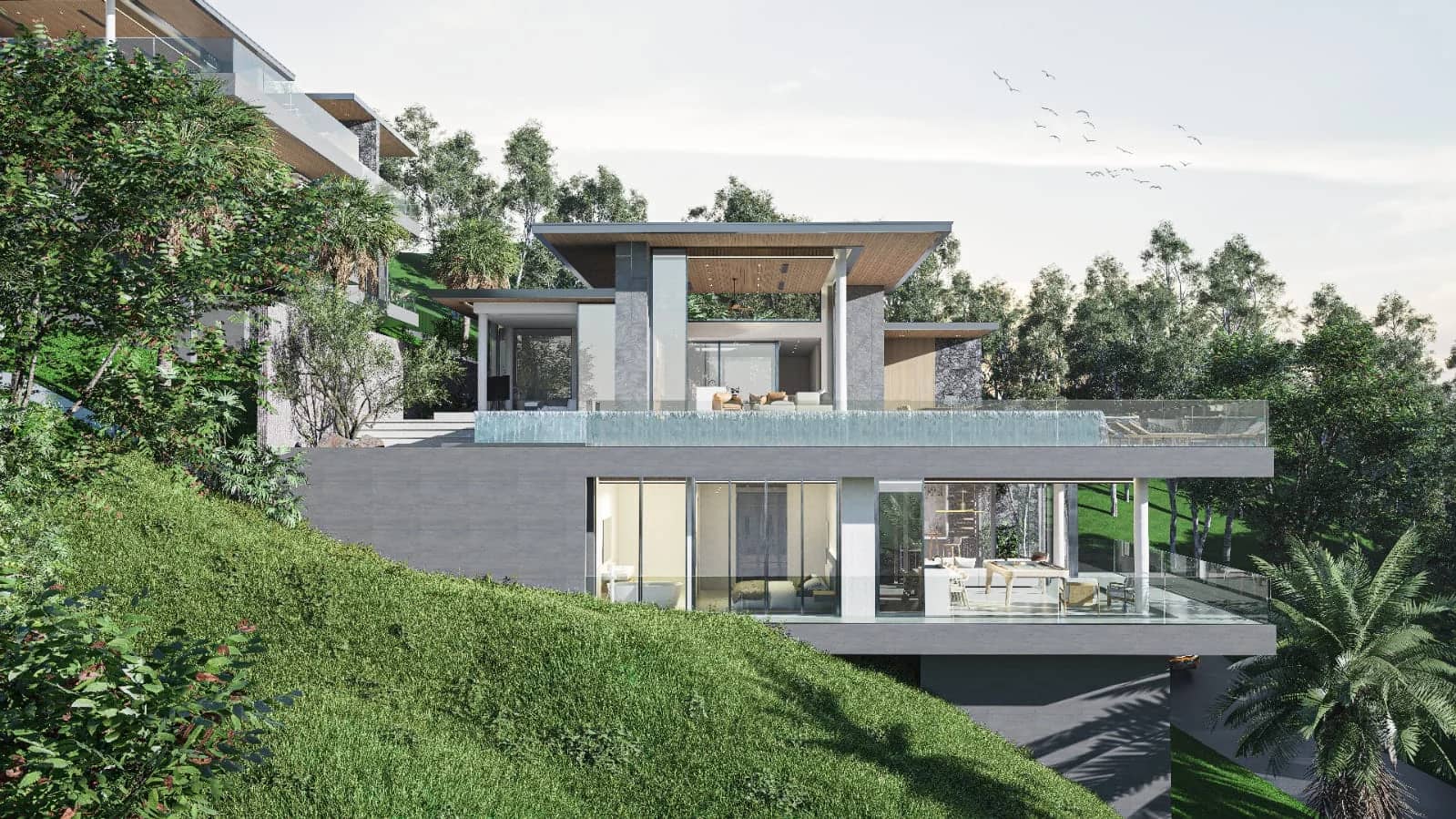 Porina Grand Hill 6 Bedroom Pool Villa in Pa Klok for Sale, Pa Klok, Phuket