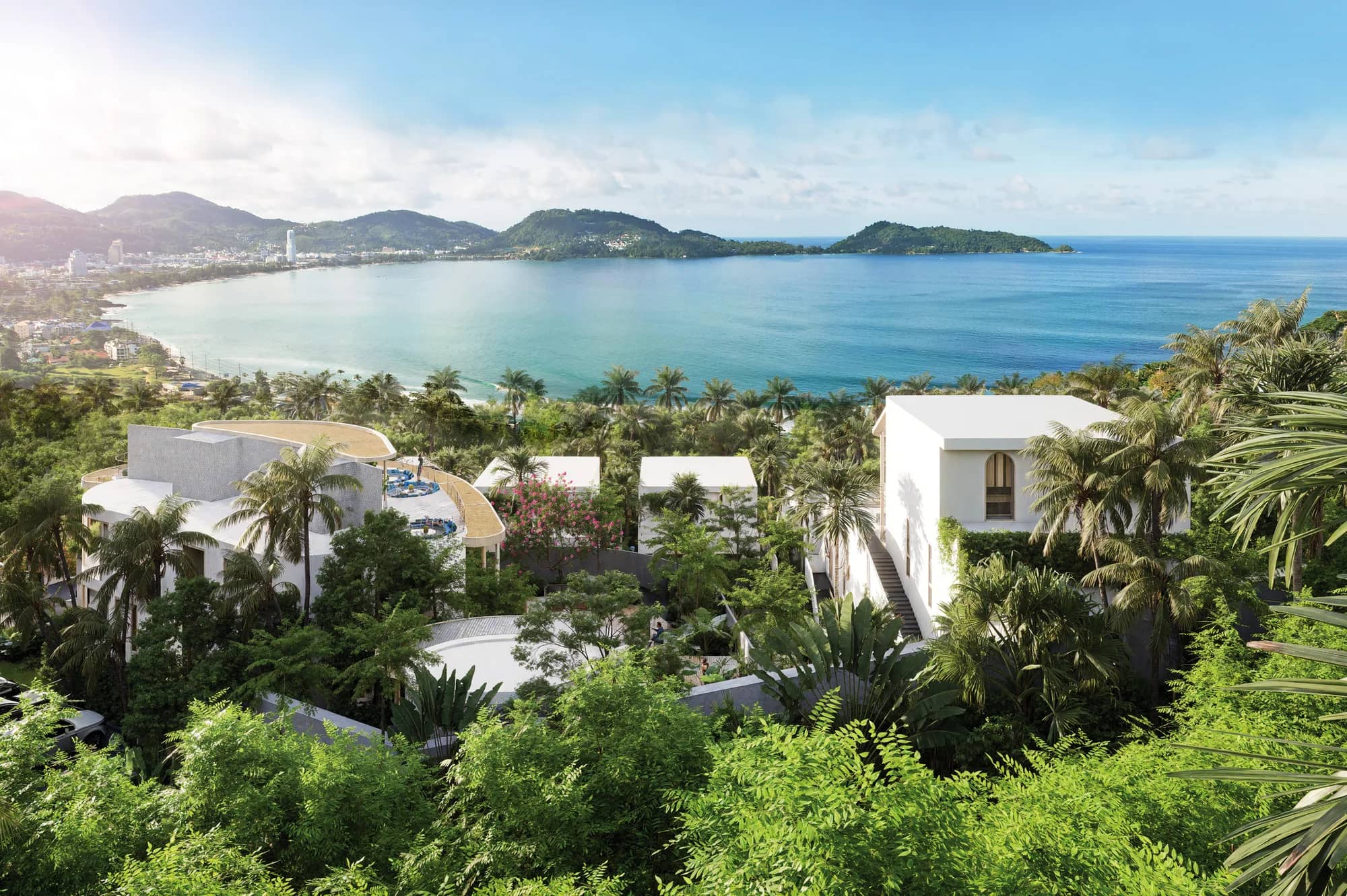 Lekiri 3 Bedroom Sea View Villa in Patong for Sale, Patong, Phuket