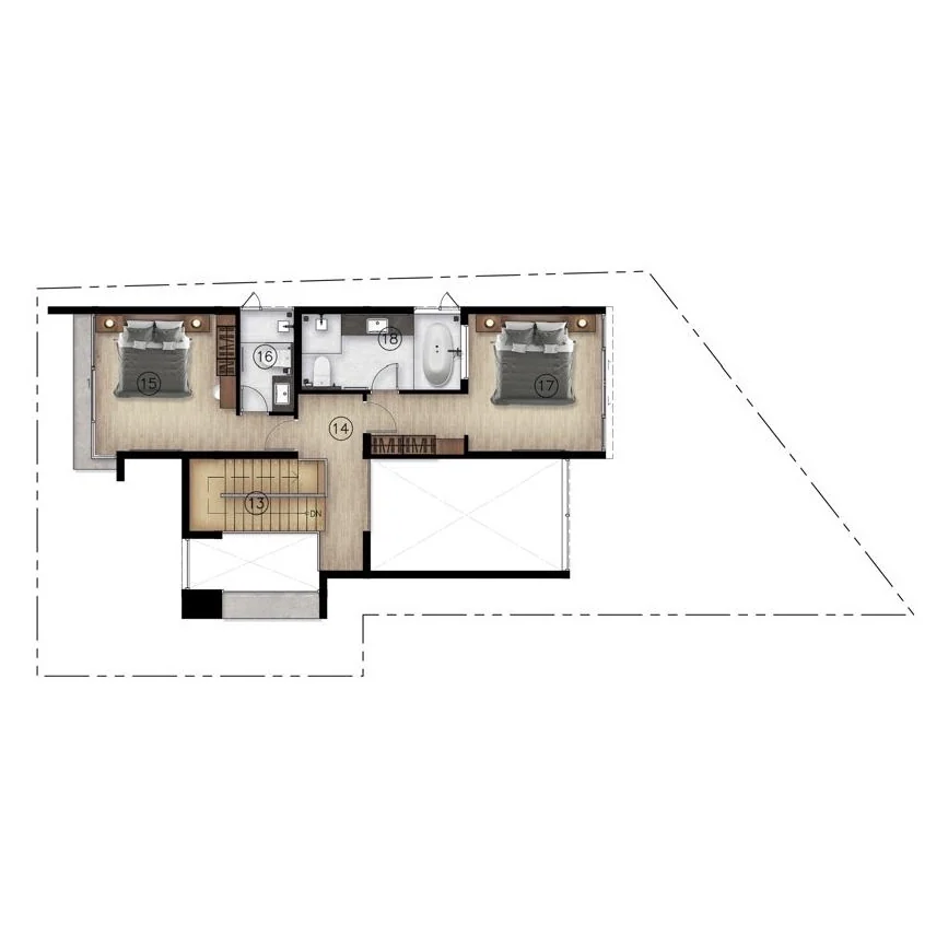 Rawai 的 Aileen Townhouses 3 卧室联排别墅出售,Rawai,普吉岛