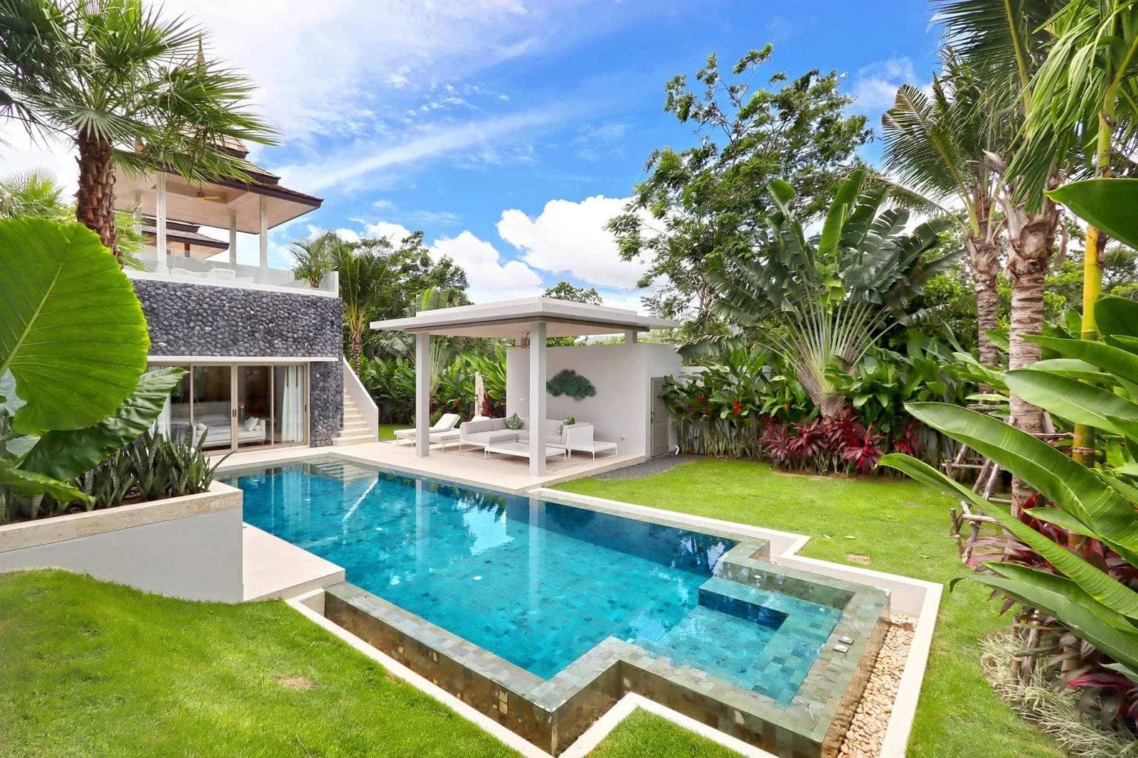 Modern 4 Bedroom Villa in Botanica The Nature Project Cherngtalay Phuket for Long Term Rental, Bang Tao, Phuket