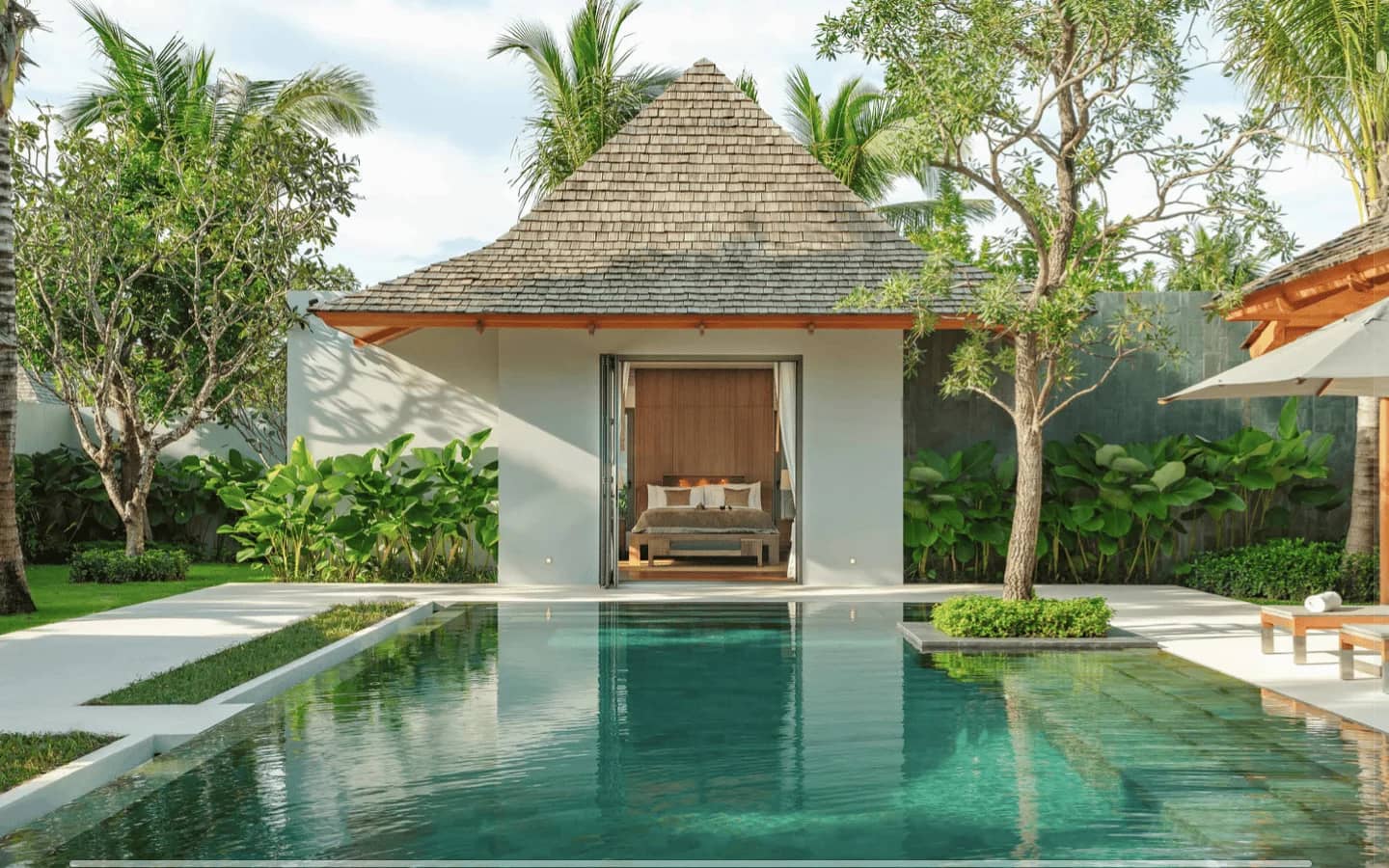 Modern 4 - 5 Bedroom Luxury Pool Villa in Pru Jampha at Anchan Burgundy For Sale, Bang Tao, Phuket