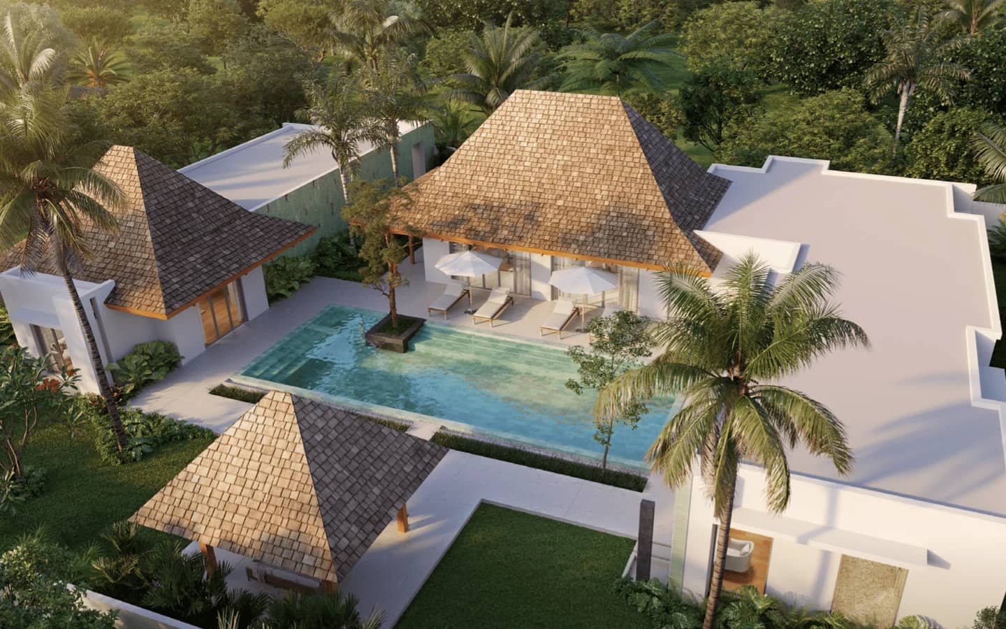 Modern 3 - 4 Bedroom Luxury Pool Villa in Thalang Area at Anchan Mountain Breeze For Sale, Thalang, Phuket