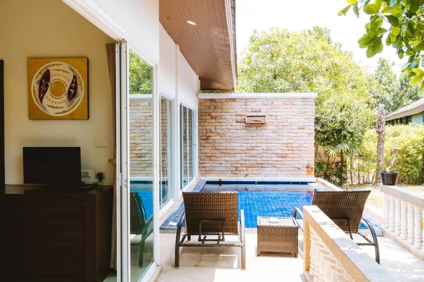 Elegant 2 Bedroom Private Pool Villa in Layan Tara Resort for Long Term Rental, Bang Tao, Phuket