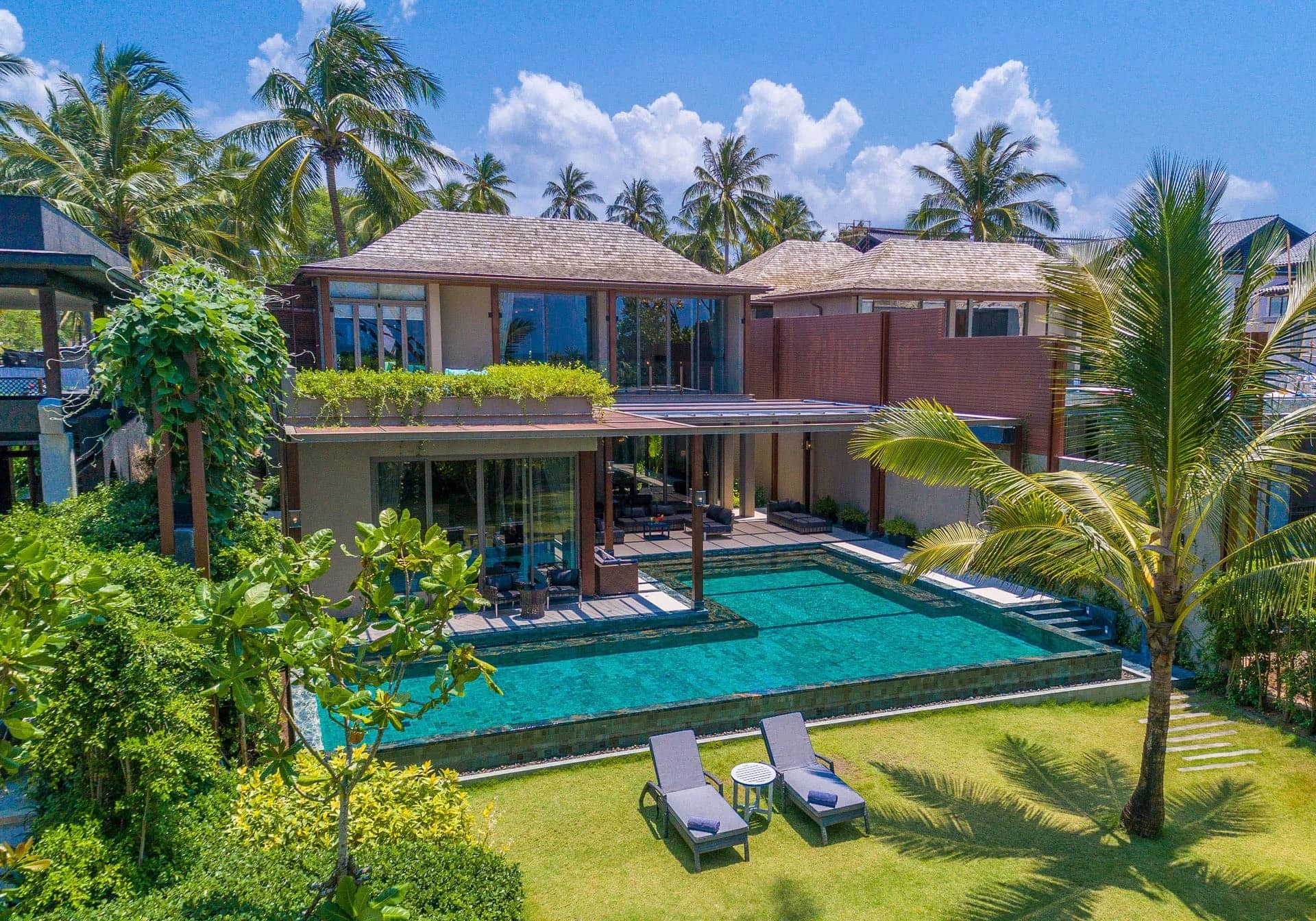 BaBa Natai 5 Bedroom Beachfront Villa in Natai for Sale, Thalang, Phuket