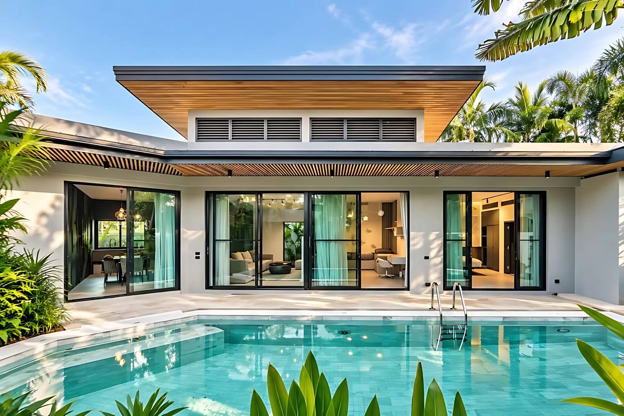 Baan Bua 4 Bedroom Pool Villa in Rawai for Rent, Rawai, Phuket