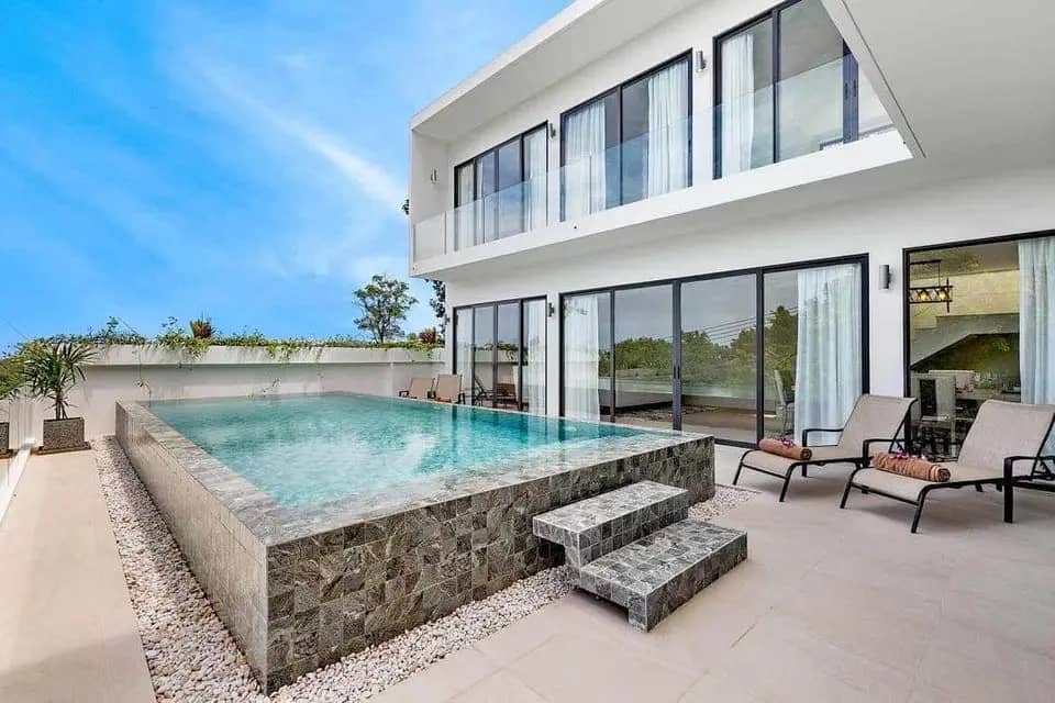 Modern Villa 4 Bedrooms in Bang Tao for Rent, Bang Tao, Phuket