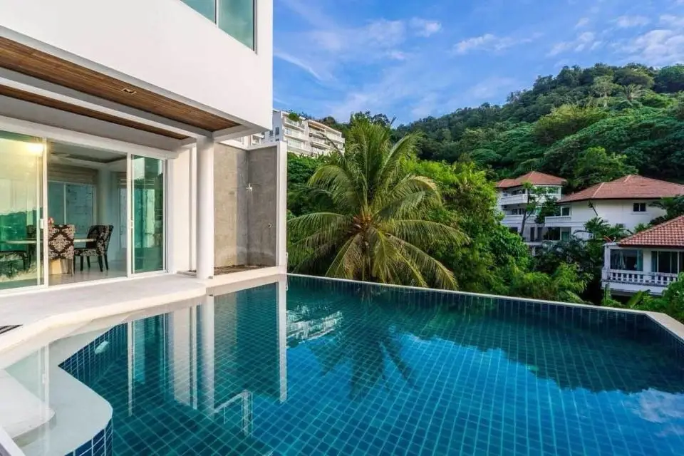 Kata Seaview 5 Bedrooms Private Pool Villa For Sale, Kathu, Phuket