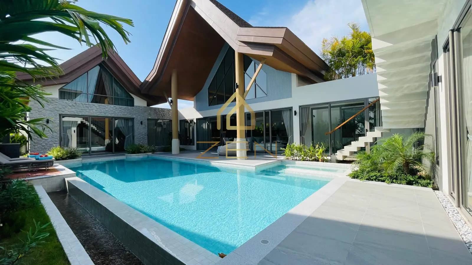Brand New 4-Bedroom Luxury Pool Villa for Rent in Thalang, Thalang, Phuket