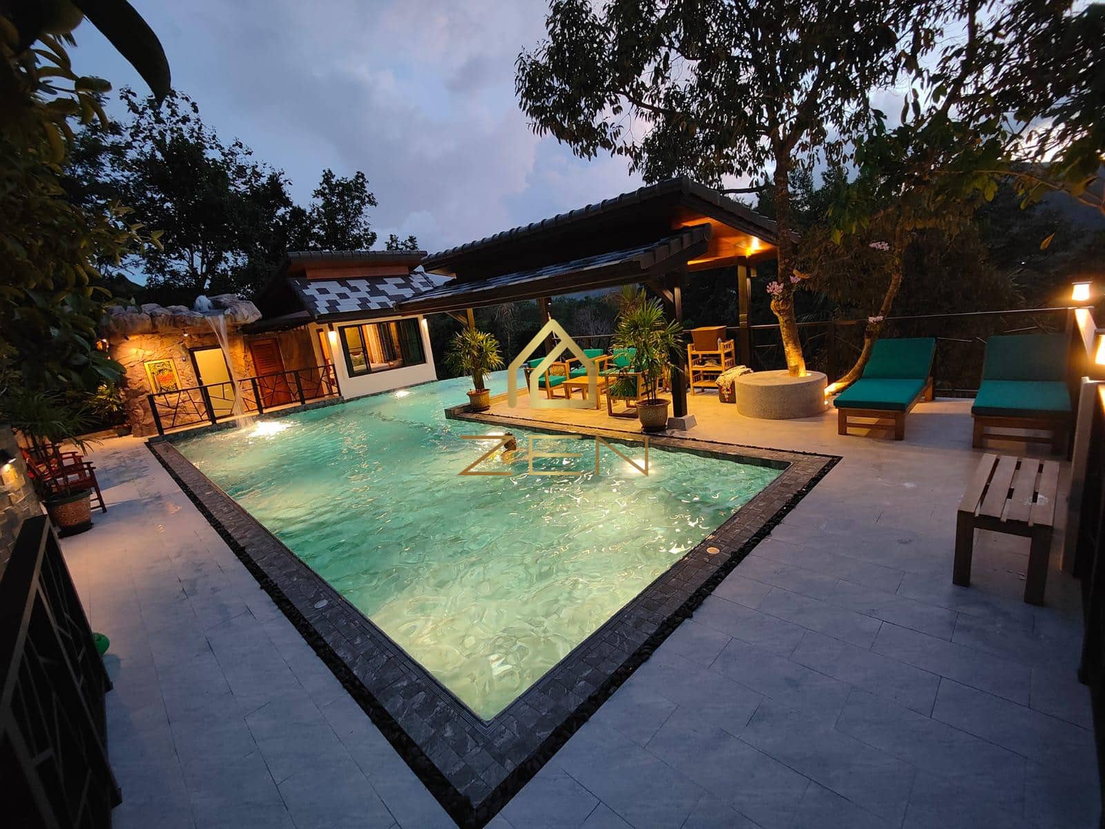 Spacious 6-Bedroom Villa for Rent on Private Hill in Kathu, Kathu, Phuket