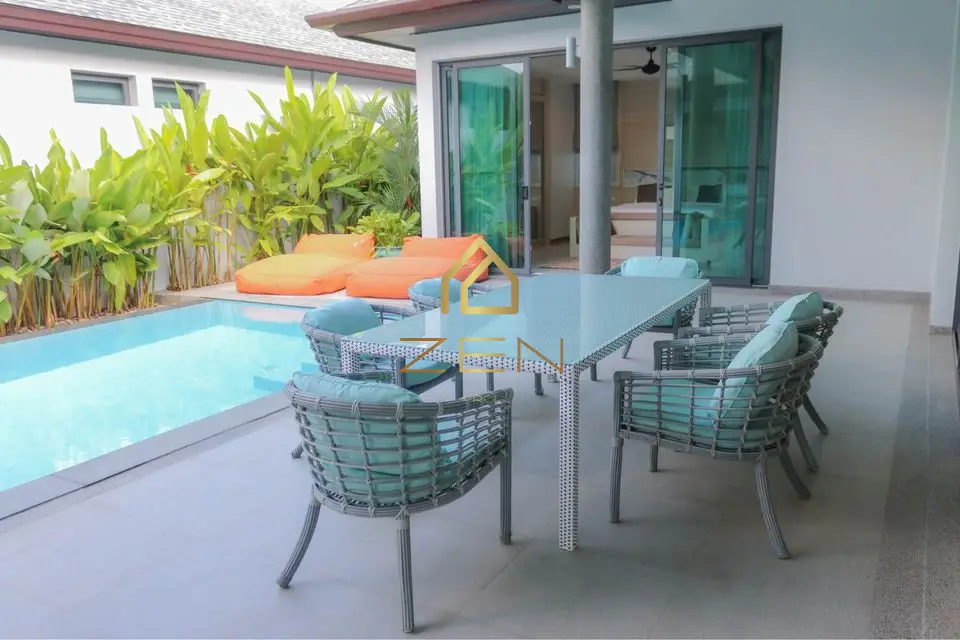 Modern 3-Bedroom Villa for Rent in Bang Tao, Phuket, Bang Tao, Phuket