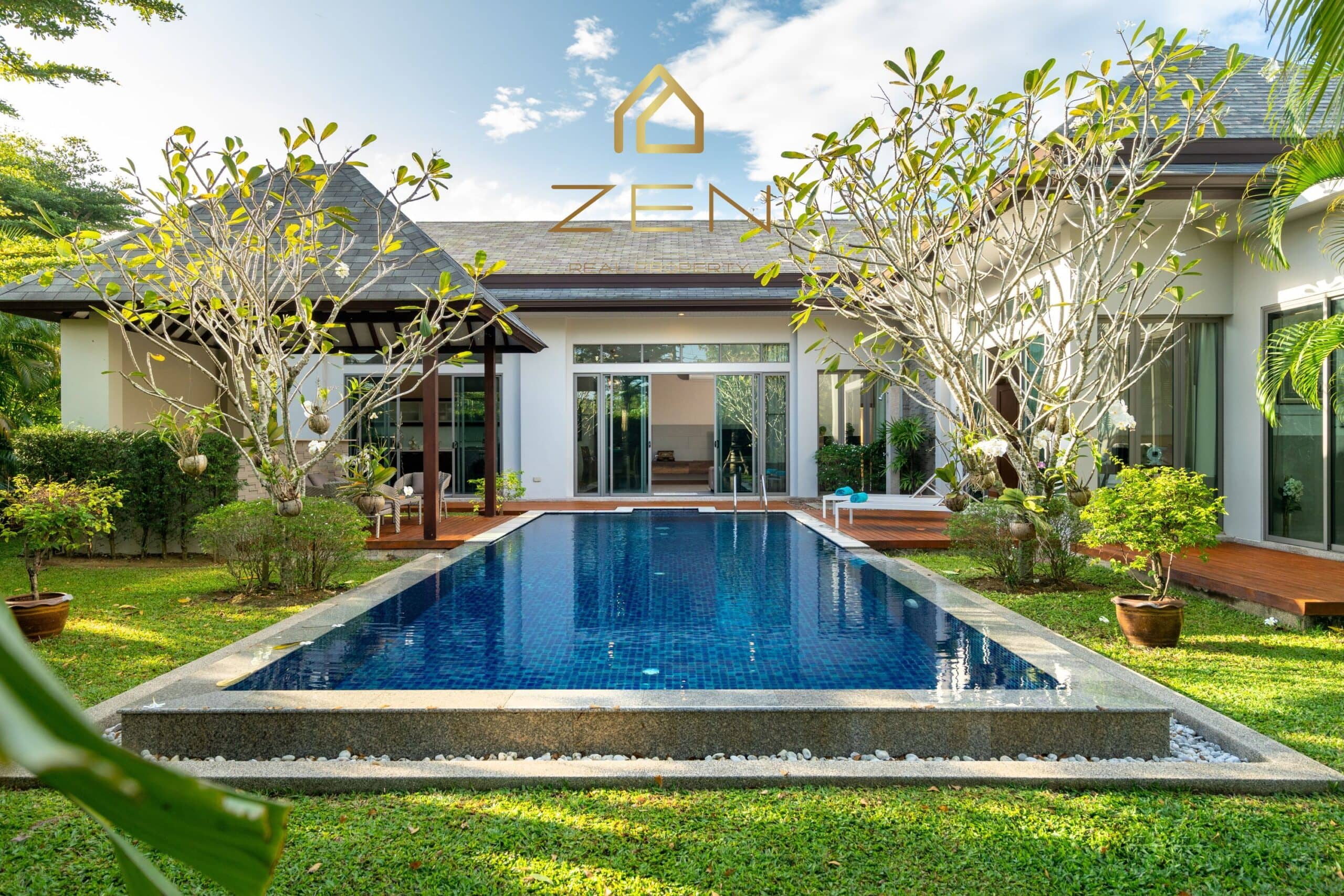 Exquisite Villa 4 bedrooms in Layan for Rent, Bang Tao, Phuket