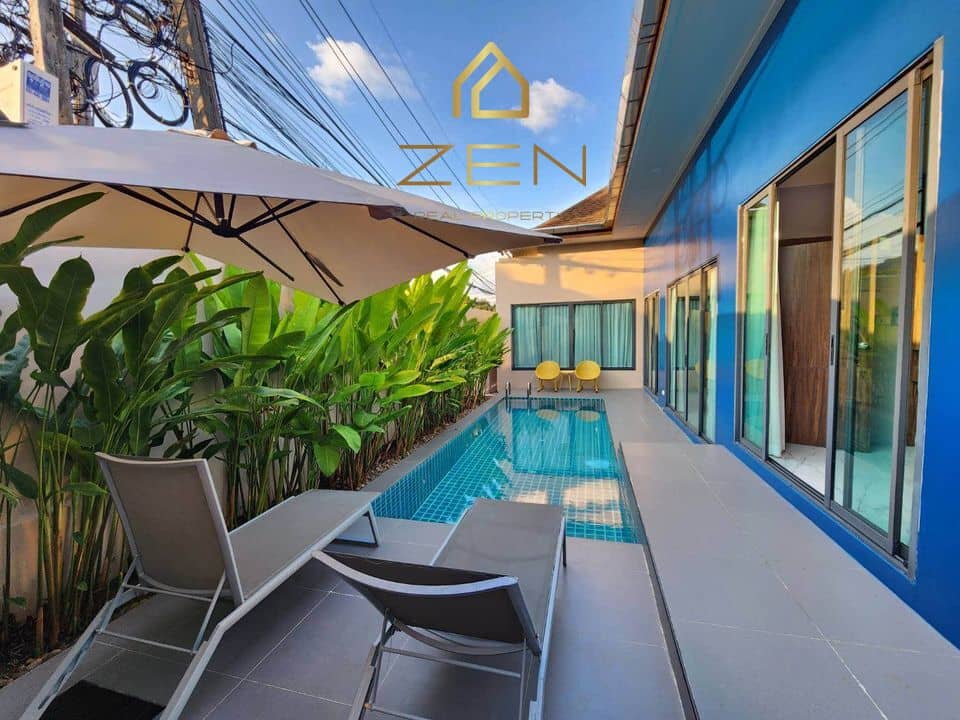 Private Pool Villa 2 Bedrooms in Chalong for Rent, Chalong, Phuket
