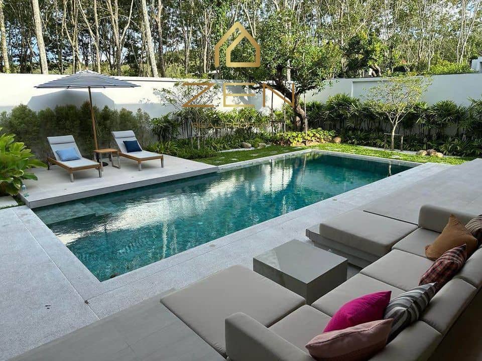 Botanica Loft Modern 3-Bedroom Villa with Pool in Thalang for Rent, Thalang, Phuket