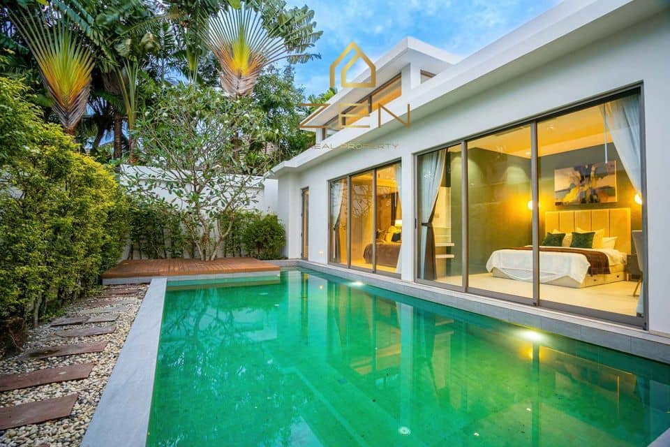 Modern Pool Villa with 3 Bedrooms for Rent in Phuket, Bang Tao, Phuket