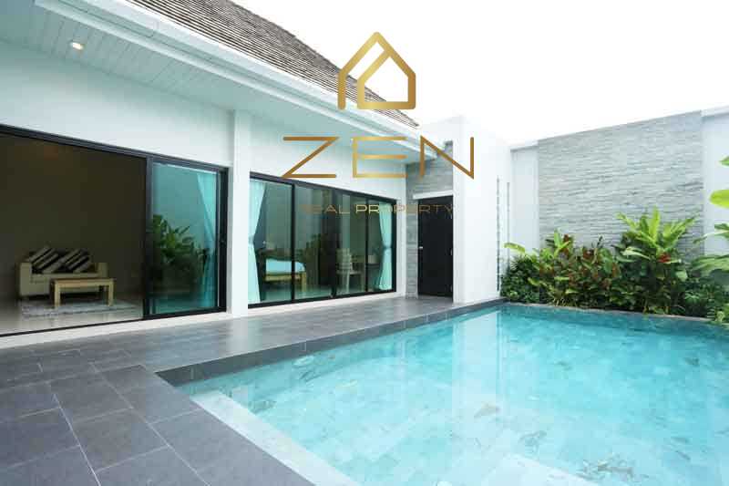 Modern 2 Bedroom Private Pool Villa in Choeng Thale for Rent, Bang Tao, Phuket