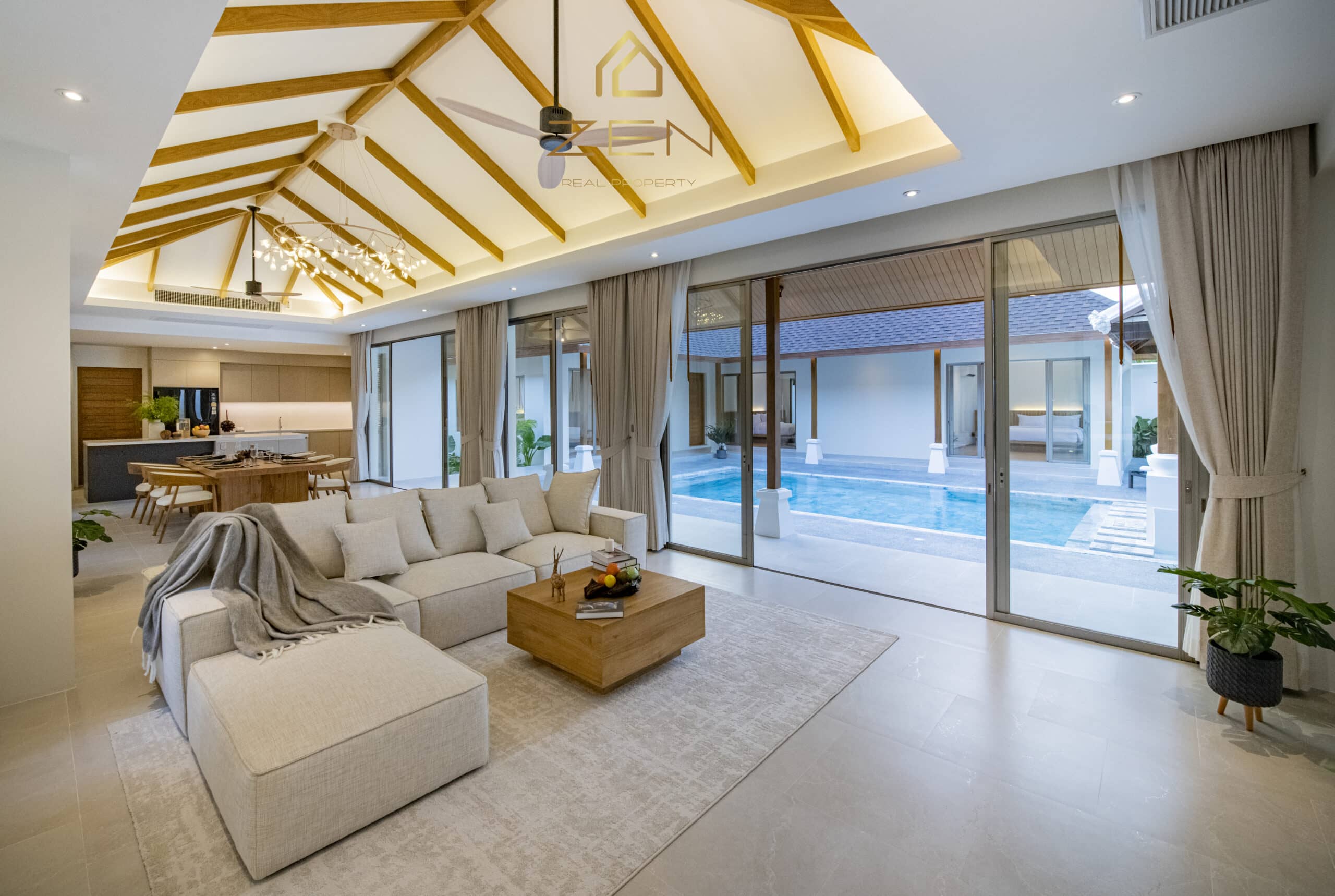 Luxury Villa with 3 Bedrooms for Rent in Bangtao, Bang Tao, Phuket