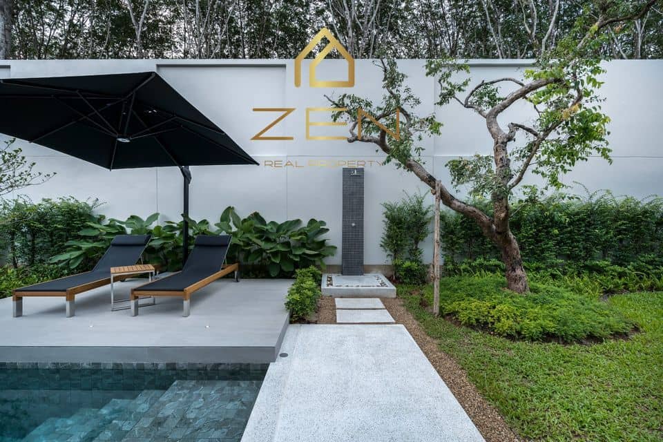 Modern Loft 3-Bedroom Private Pool in Thalang for Rent, Bang Tao, Phuket