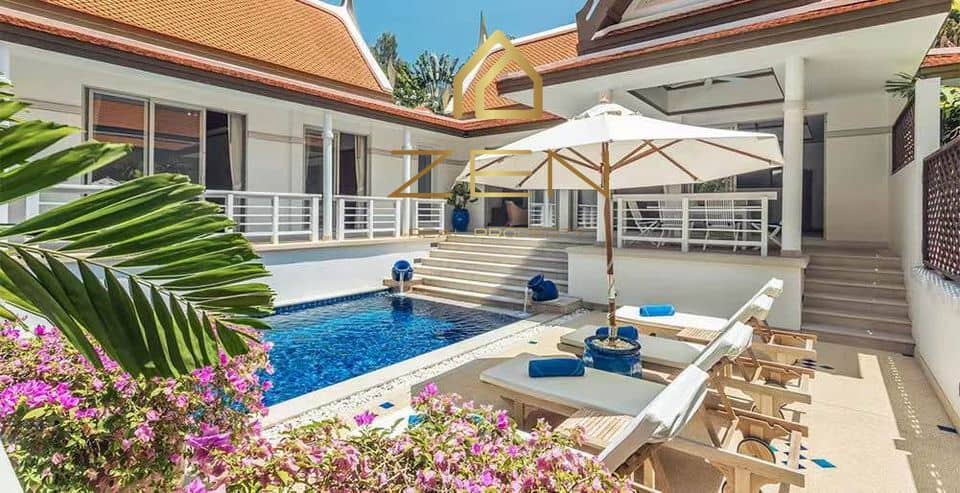 Thai Style Villa 3 Bedrooms In Kata Noi For Rent, Kata, Phuket
