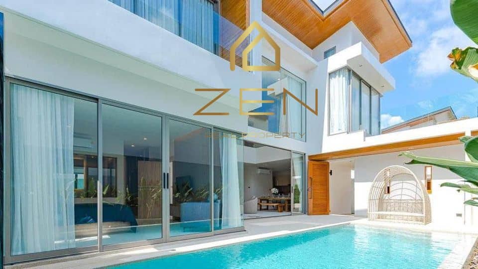 Modern Villa with 3 Bedrooms in Cherng Talay for Rent, Bang Tao, Phuket