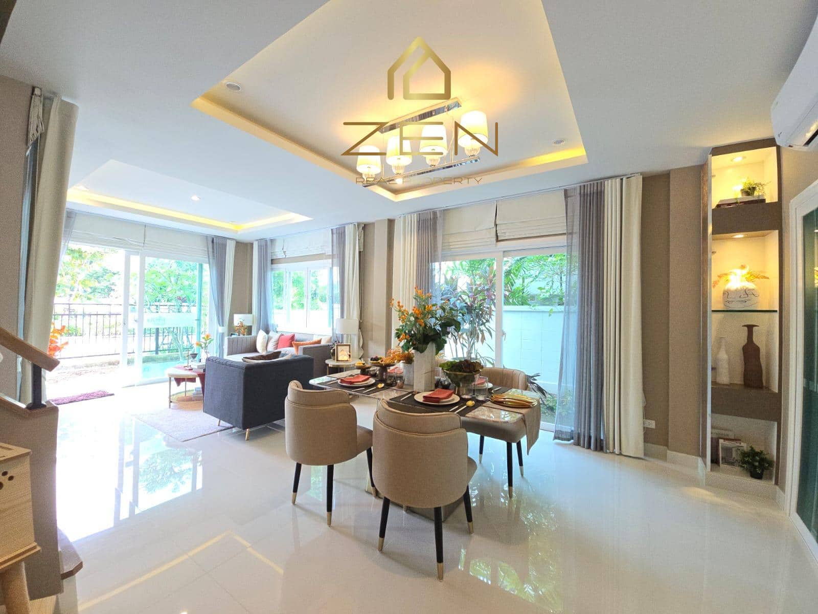 Cozy townhome 3-Bedroom Villa in Thalang for Rent, Pa Klok, Phuket