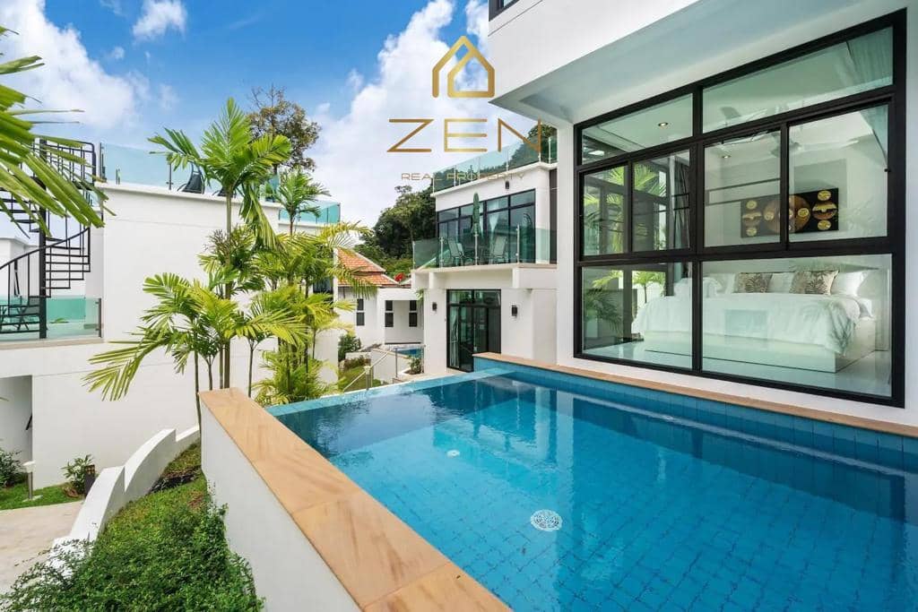 Modern 2 Bedroom Pool Villa in Kamala for Rent, Kamala, Phuket