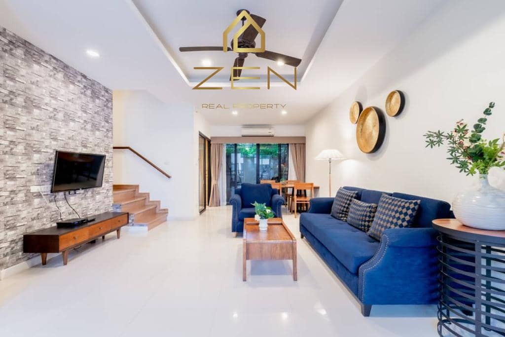 Modern New 3 Bedroom Townhouse in Laguna Park 1 in Choeng Thale for Rent, Bang Tao, Phuket