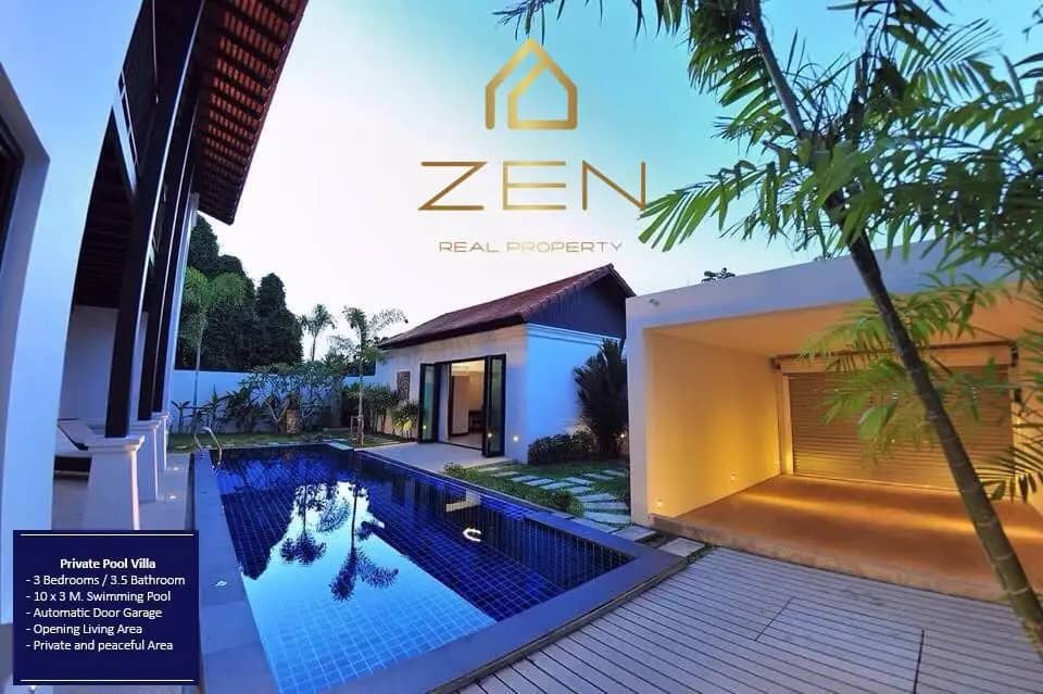 Luxurious Pool Villa with 3 Bedrooms in Prasak-ChernThalay for Rent, Bang Tao, Phuket