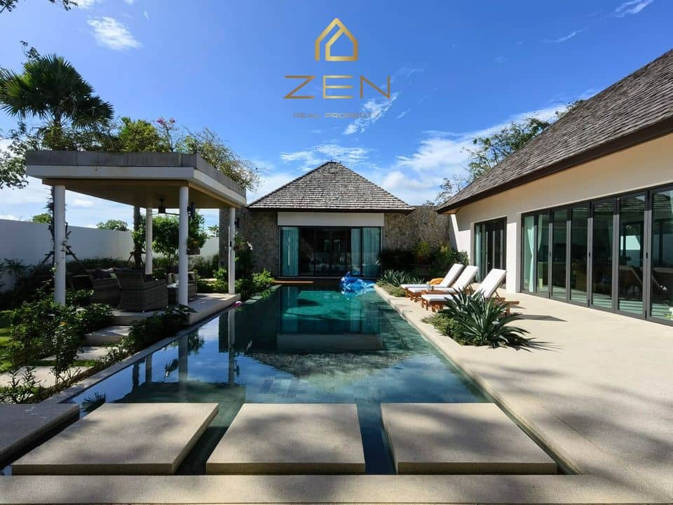 Luxury Villa with 4 Bedrooms in Bangtao for Rent, Bang Tao, Phuket