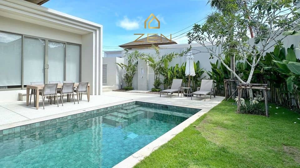 Modern Villa 3 Bedrooms in Thalang For Rent, Thalang, Phuket