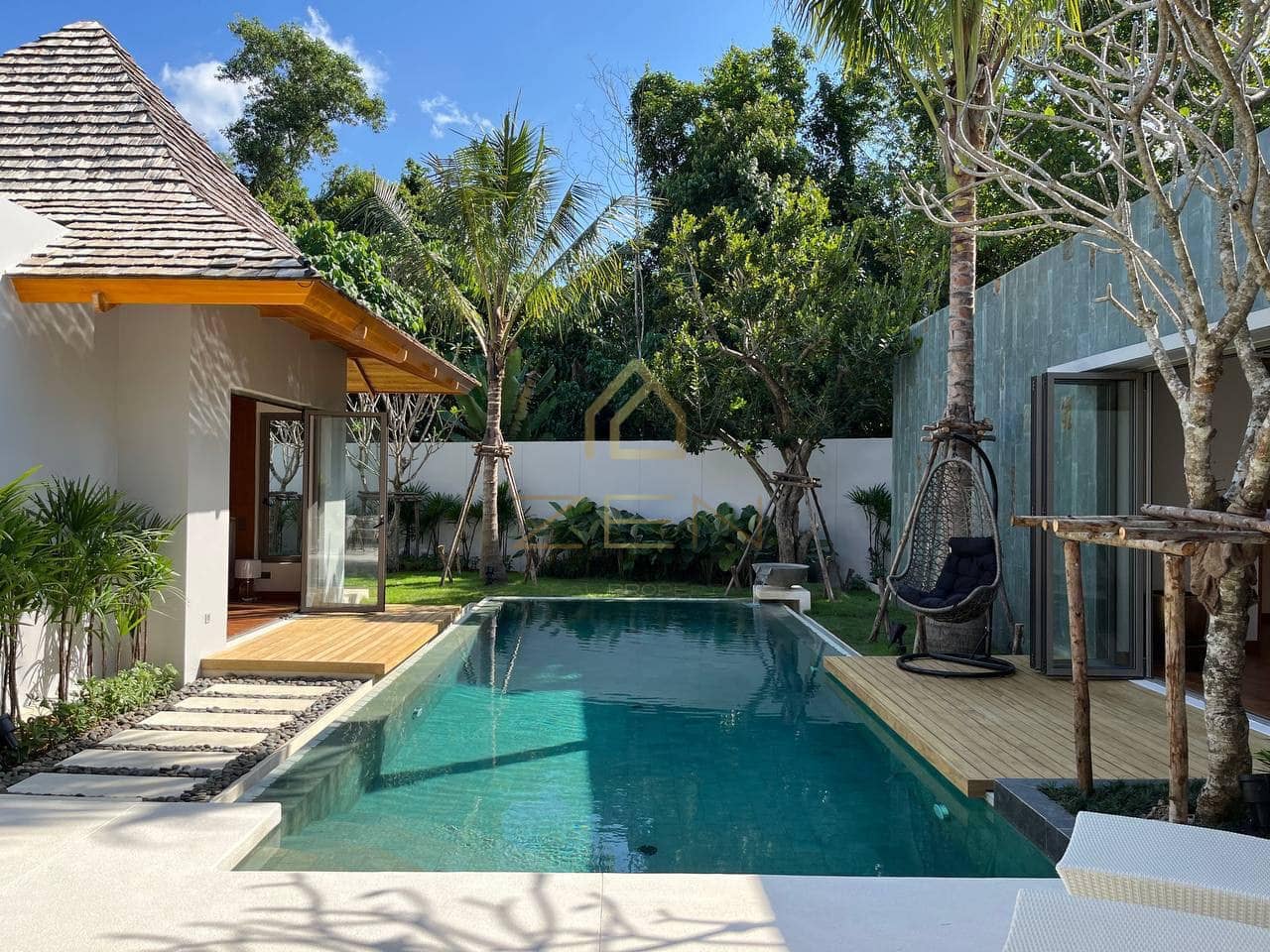 Tropical Pool Villa 3 bedrooms for Rent in Layan Phuket, Phuket, Phuket