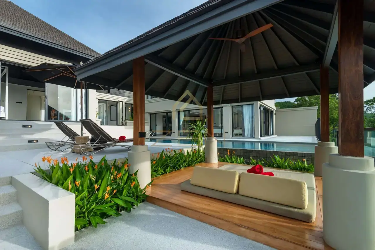 Sea View Villas Layan with 4 Bedroom for sale, Bang Tao, Phuket