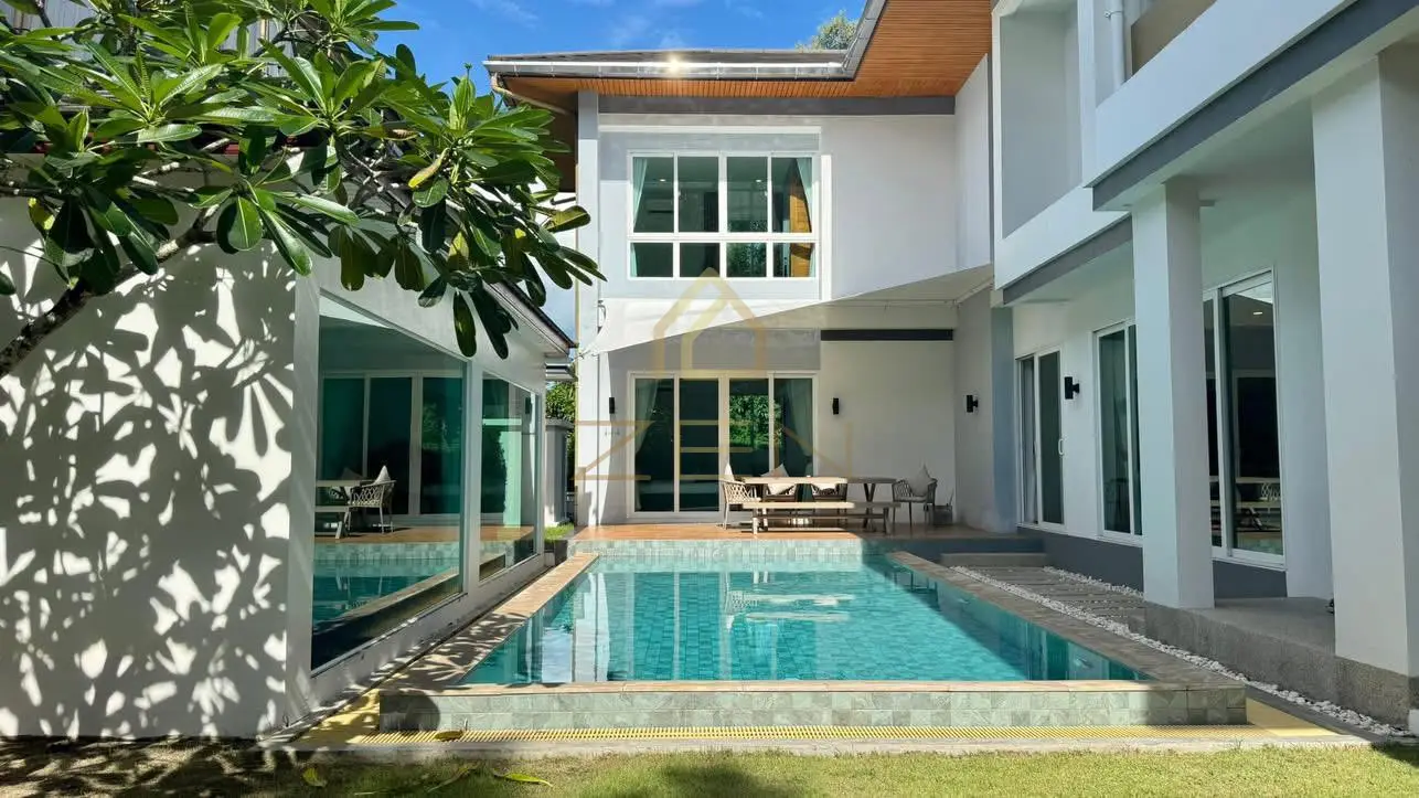 Brand-New Pool Villa 4 Bedrooms for Long-Term Rent, Ko Kaeo, Phuket