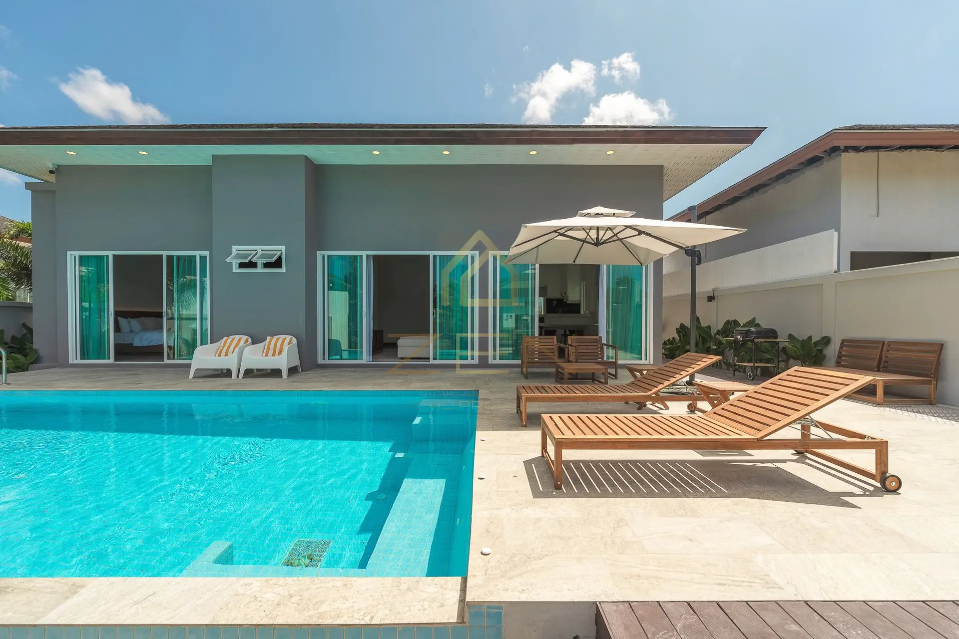 Modern Pool Villa 3 bedrooms for Rent – Near Bangtao beach, Bang Tao, Phuket