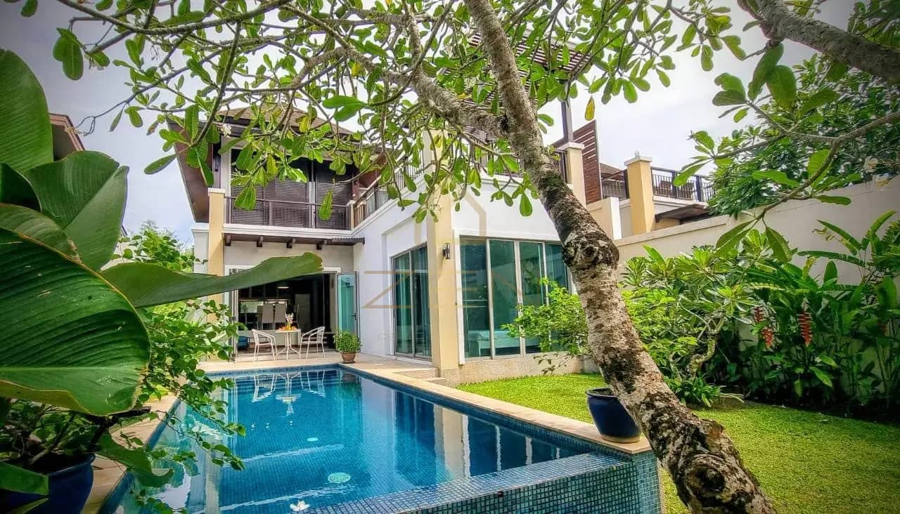 Modern 3-Bedroom Villa in Baan WANA, Phuket โ Long-Term Rental, Bang Tao, Phuket